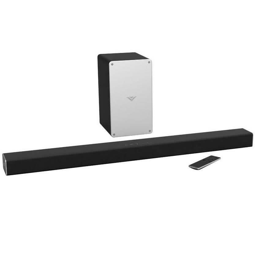 Barre de son Vizio SB3621N-E8 36" 2.1 sans fil Bluetooth avec télécommande (reconditionnée)