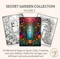 Secret Garden Coloring Collection – Volume Three