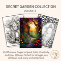 Secret Garden Coloring Collection – Volume Four