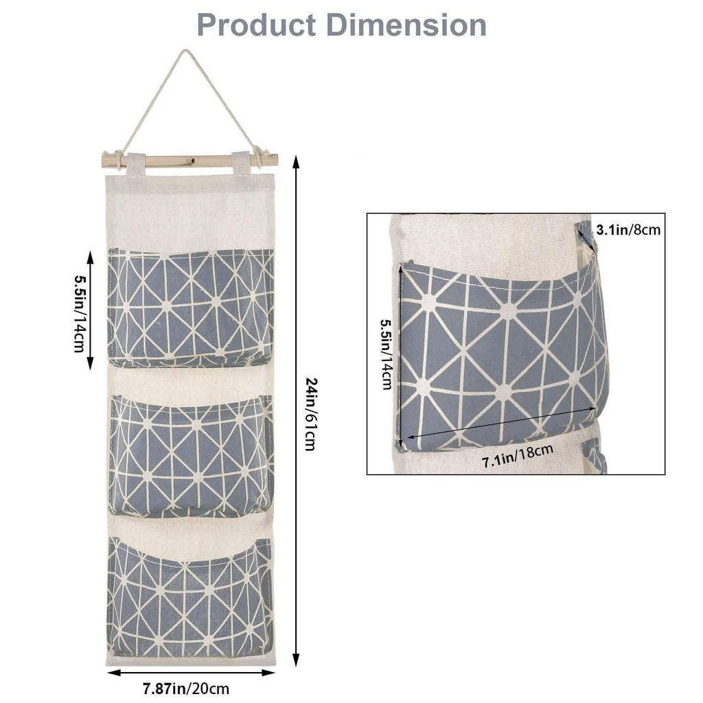 Sac de rangement mural pour porte de placard