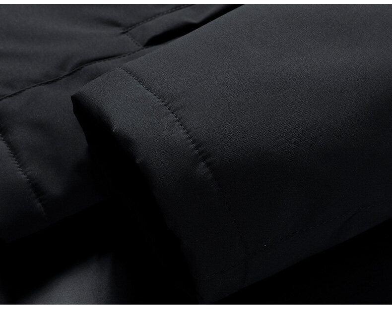 Veste polaire épaisse et chaude pour homme – Hiver, coupe-vent, chaude, confortable, décontractée, design unique, pour l'automne, l'extérieur, classique, douce, pour la randonnée, la pêche, les voyages.