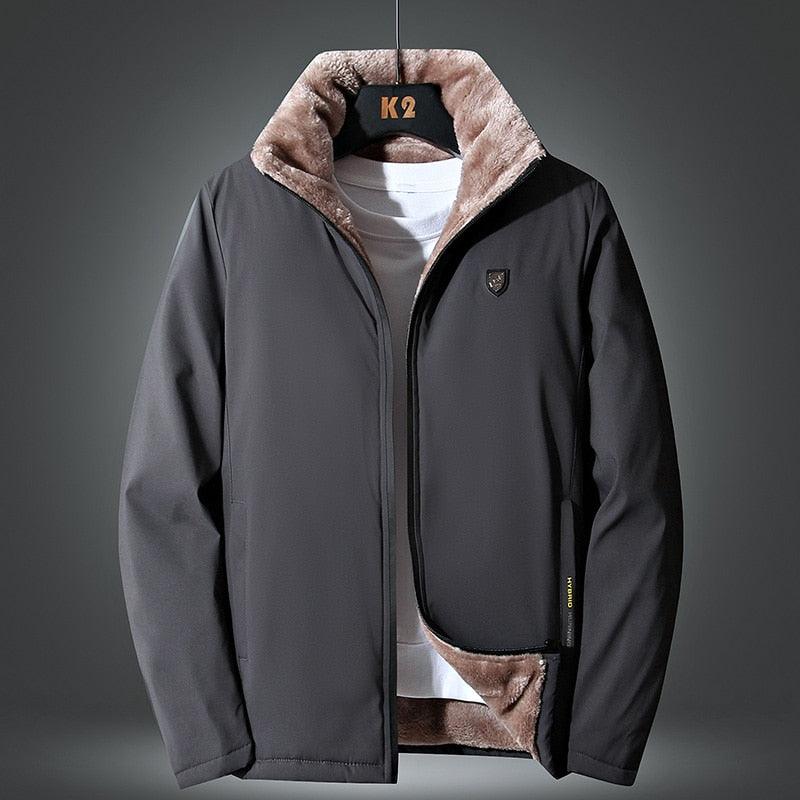 Veste polaire épaisse et chaude pour homme – Hiver, coupe-vent, chaude, confortable, décontractée, design unique, pour l'automne, l'extérieur, classique, douce, pour la randonnée, la pêche, les voyages.