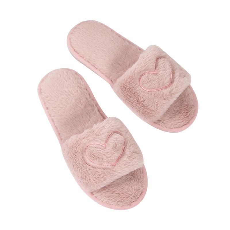Pantoufles douces et moelleuses pour femmes, en fausse fourrure, antidérapantes, confortables, avec mémoire de forme, pour la maison