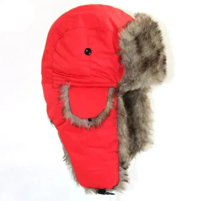 Chapeau Chaud Cache-Oreilles Tendance Nouveau Style Entièrement Couvrant Doux et Confortable Coupe-Vent Casquettes d'Extérieur Pour Hommes
