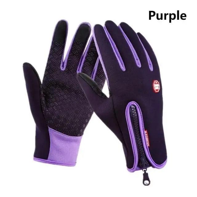 Gants Hiver Chauds Écran Tactile pour Hommes Femmes Couleurs Classiques Élégantes Gants Unisexe Coupe-Vent