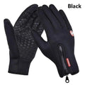 Gants Hiver Chauds Écran Tactile pour Hommes Femmes Couleurs Classiques Élégantes Gants Unisexe Coupe-Vent