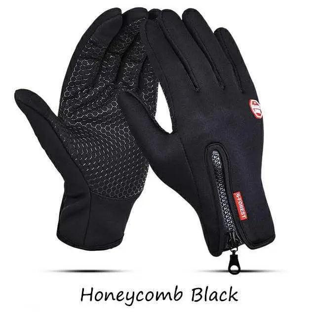 Gants Hiver Chauds Écran Tactile pour Hommes Femmes Couleurs Classiques Élégantes Gants Unisexe Coupe-Vent
