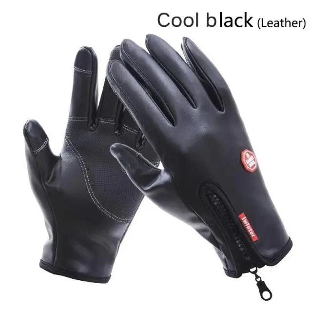 Gants Hiver Chauds Écran Tactile pour Hommes Femmes Couleurs Classiques Élégantes Gants Unisexe Coupe-Vent