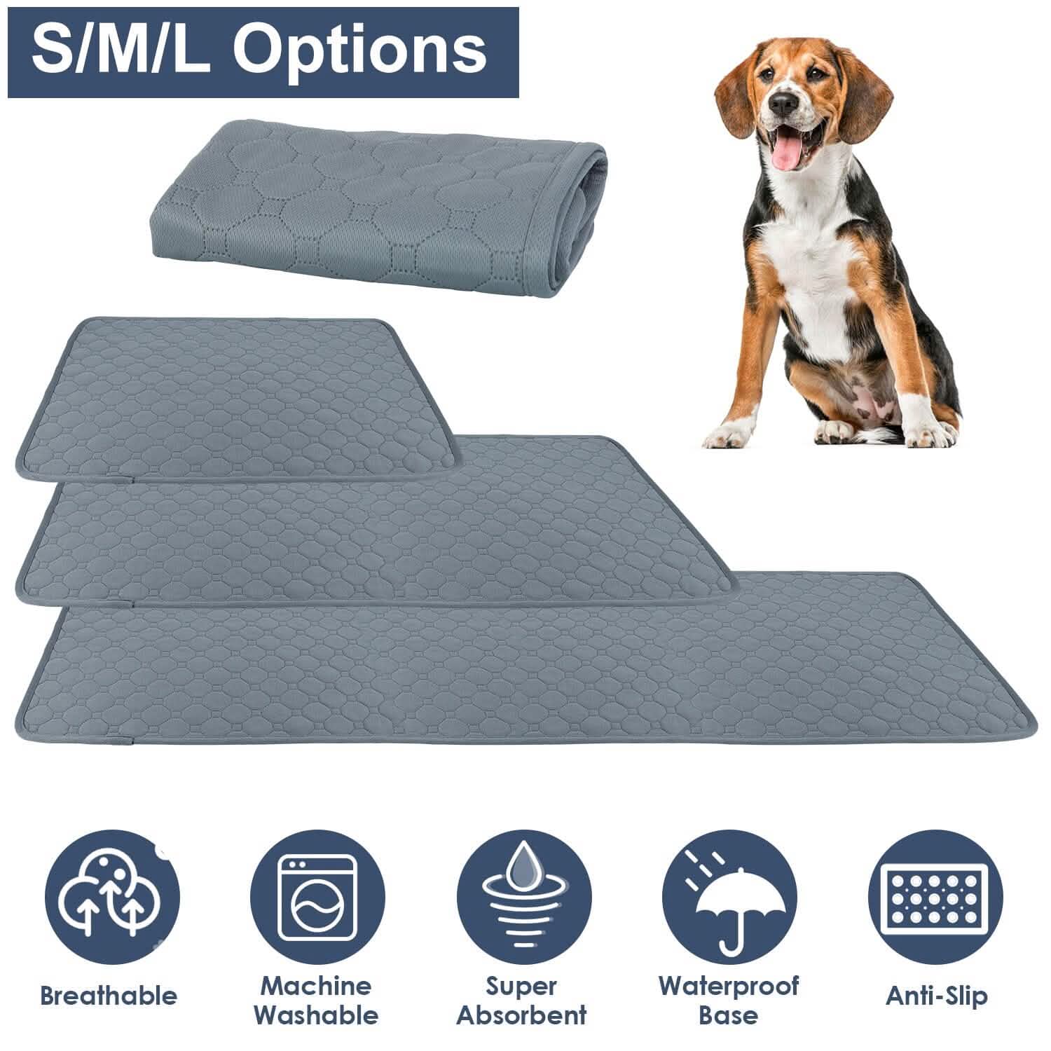 Alèse de propreté lavable et réutilisable pour chiot
