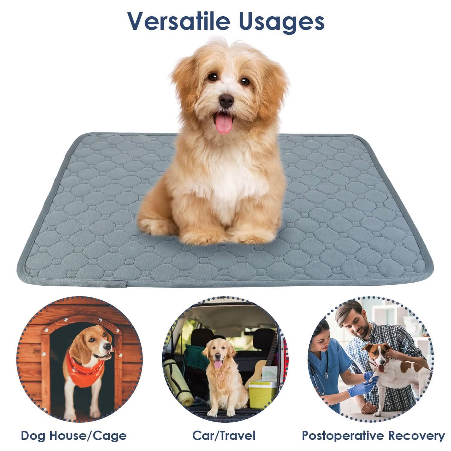 Alèse de propreté lavable et réutilisable pour chiot