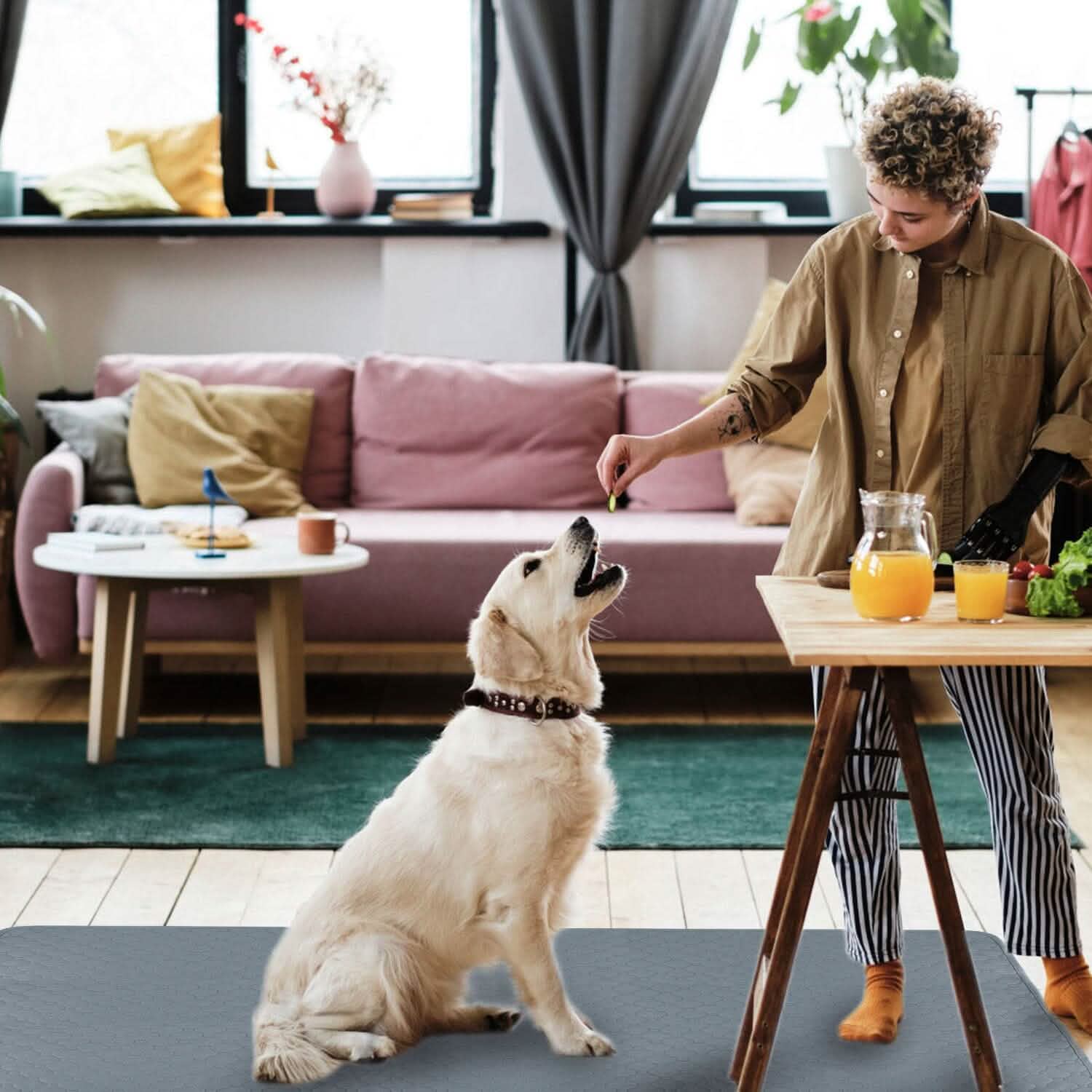 Alèse de propreté lavable et réutilisable pour chiot
