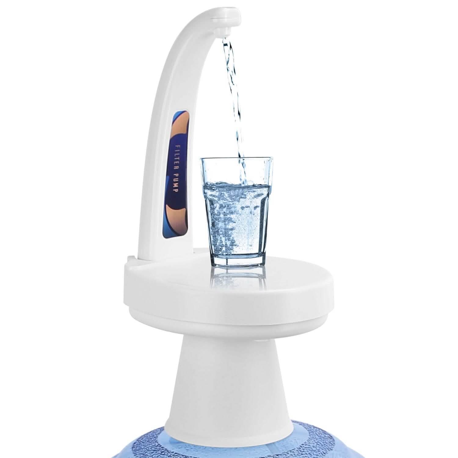Distributeur d'eau Bouteille rechargeable USB Mini cruche d'eau pour les bouteilles d'eau de 1 à 5 gallons