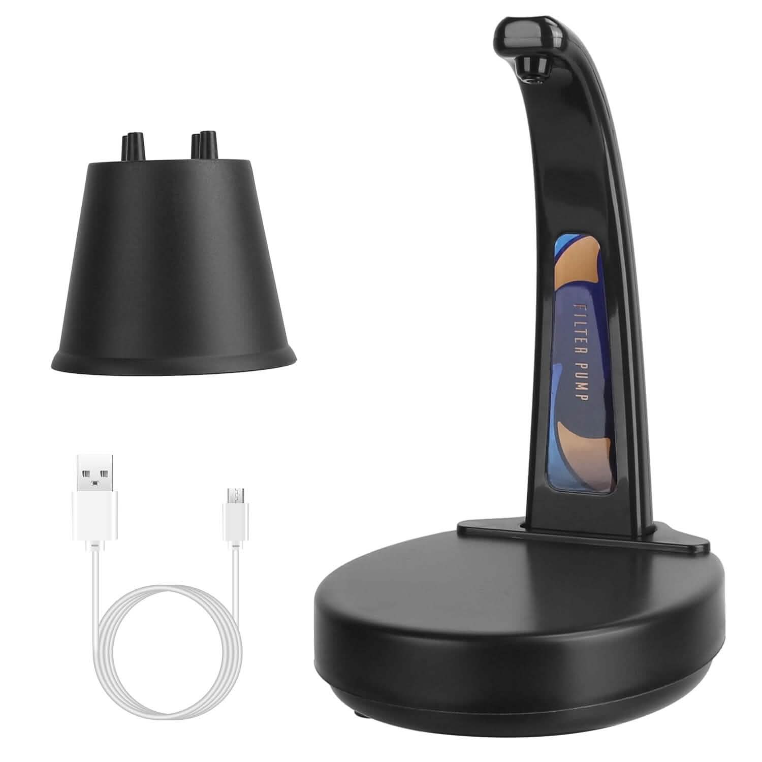 Distributeur d'eau Bouteille rechargeable USB Mini cruche d'eau pour les bouteilles d'eau de 1 à 5 gallons