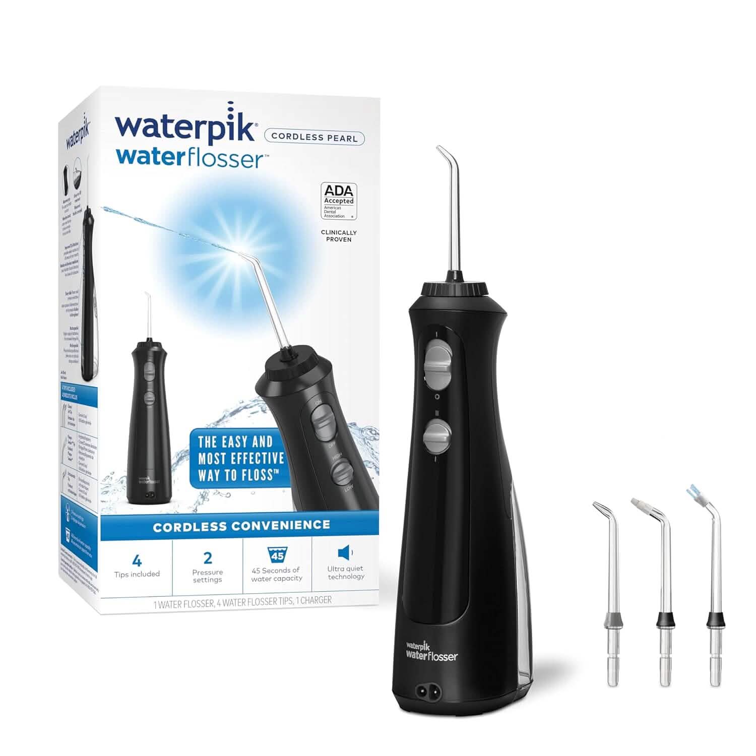 Hydropulseur sans fil Waterpik Pearl (Reconditionné)