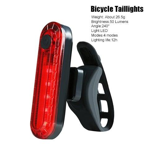 Éclairage de Vélo Étanche Lampe Frontale Intelligente Avec Klaxon USB Rechargeable Phare de Vélo LED Puissant Lumineux pour Adultes, Vélo de Route et Sécurité à Vélo