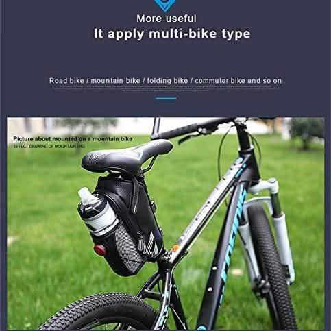 Sacoche de selle de vélo étanche