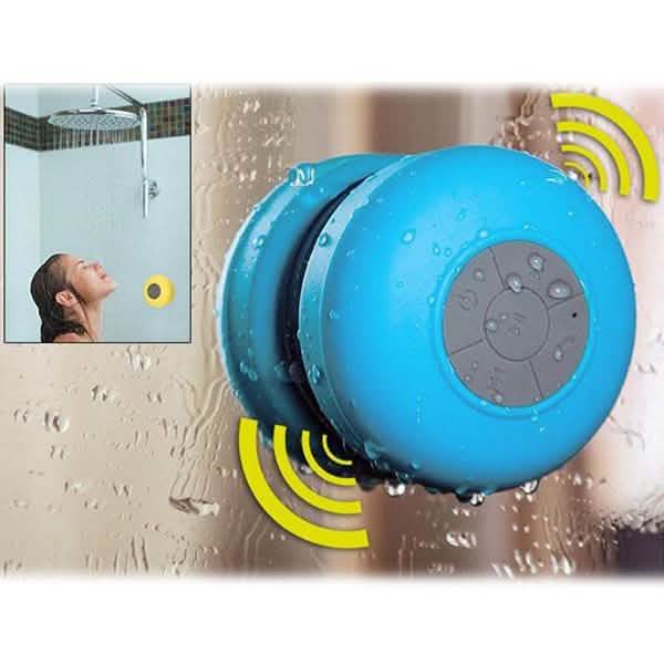 Haut-parleur de douche Bluetooth étanche à ventouse sans fil