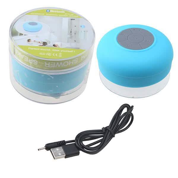 Haut-parleur de douche Bluetooth étanche à ventouse sans fil