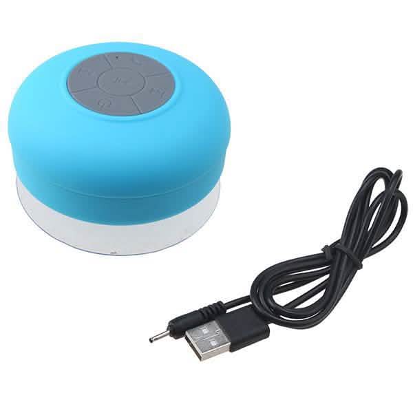 Haut-parleur de douche Bluetooth étanche à ventouse sans fil