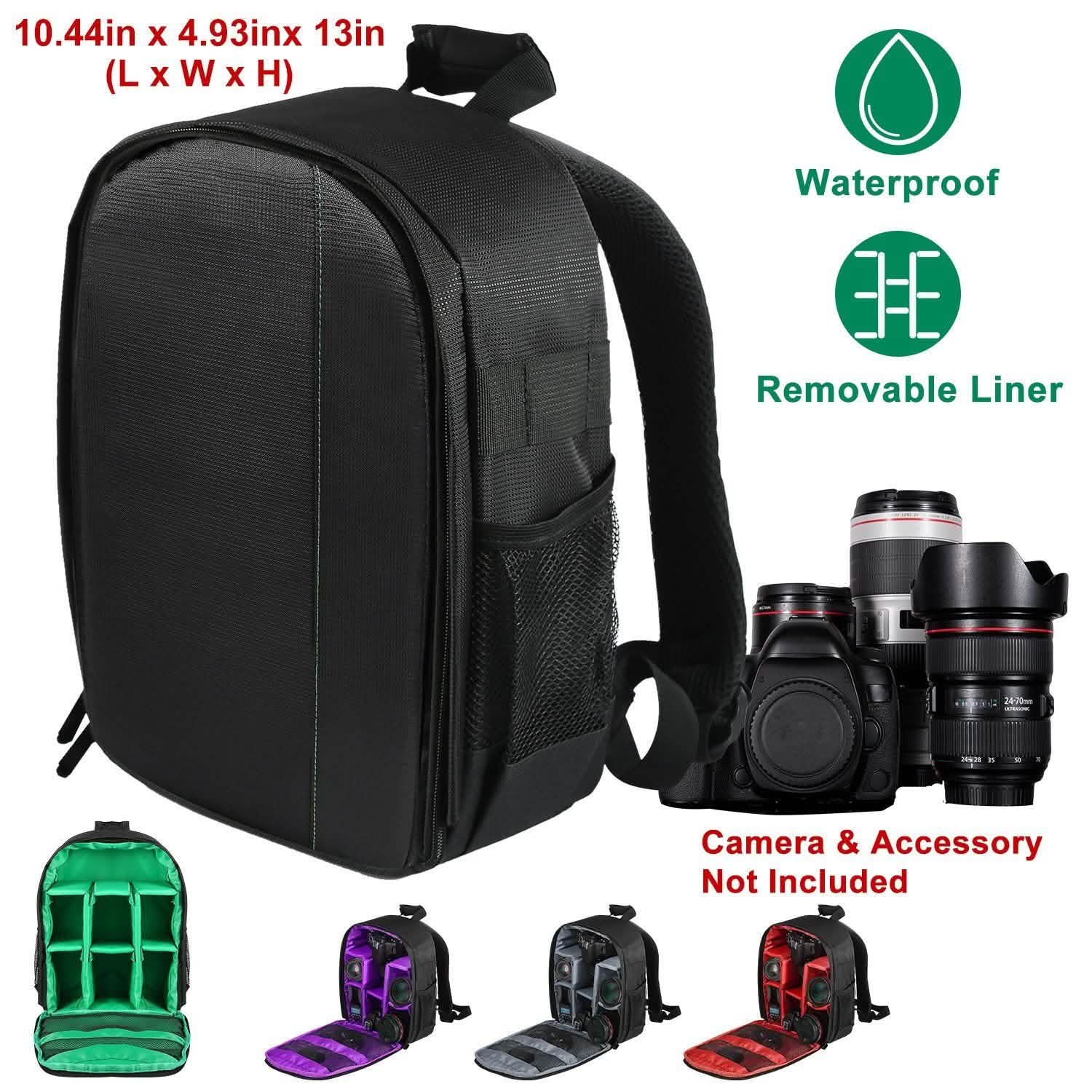 Sac à dos étanche pour appareil photo Protection antichoc