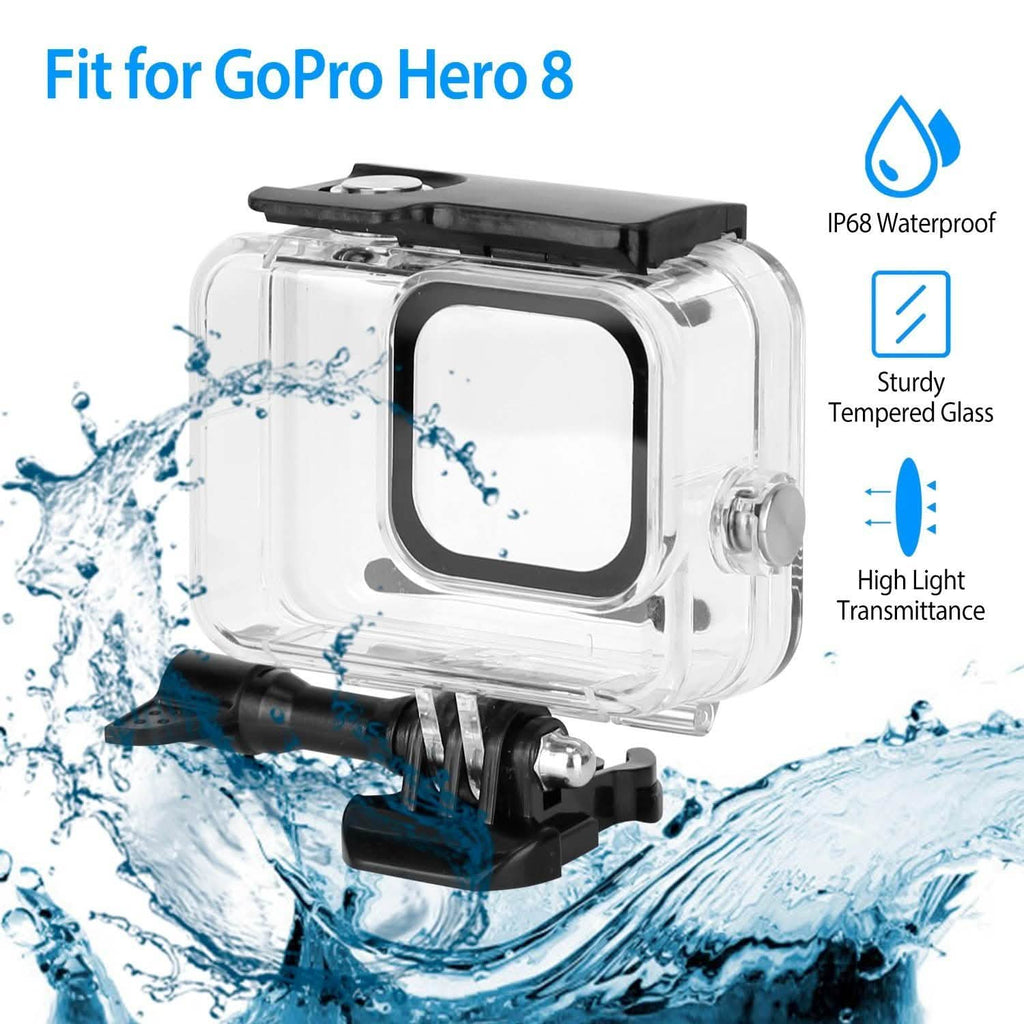 Boîtier étanche compatible avec GoPro Hero 8