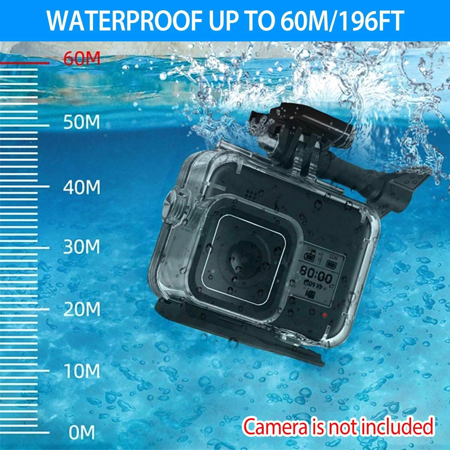 Boîtier étanche compatible avec GoPro Hero 8