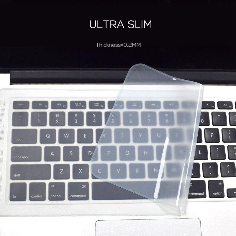 Protecteur de clavier d'ordinateur portable étanche 10 11 12 13 14 15 17 pouces, Film de protection transparent en silicone, Film anti-poussière pour clavier, Housse de protection de clavier d'ordinateur portable de jeu pour les amateurs de jeux