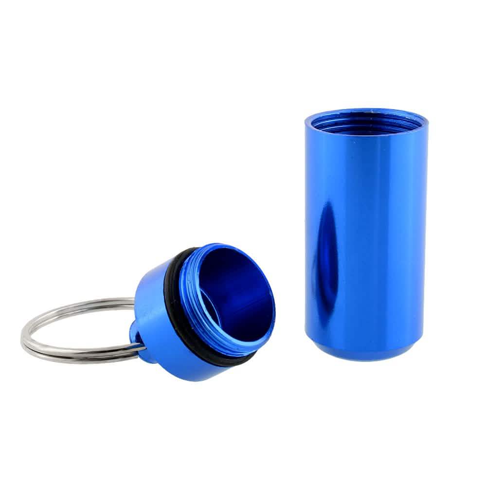 Porte-clés pilulier étanche