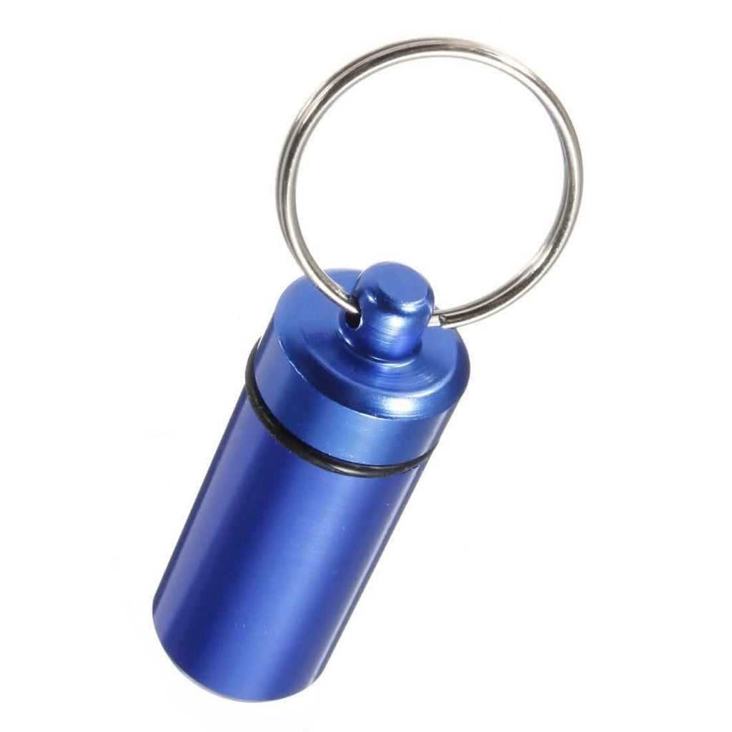 Porte-clés pilulier étanche