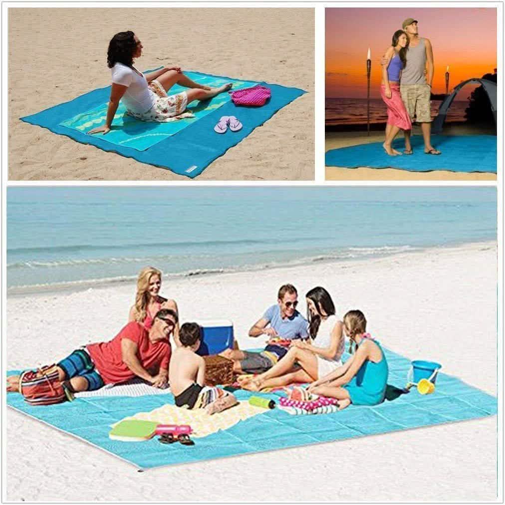 Tapis de Plage Anti-Sable Imperméable