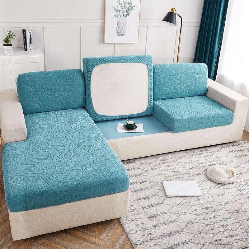Housse de canapé imperméable, coussin d'assise, housse de protection anti-poussière et enveloppante pour le salon, housse de canapé réversible, housse de canapé résistante à l'eau, protecteur de meubles.