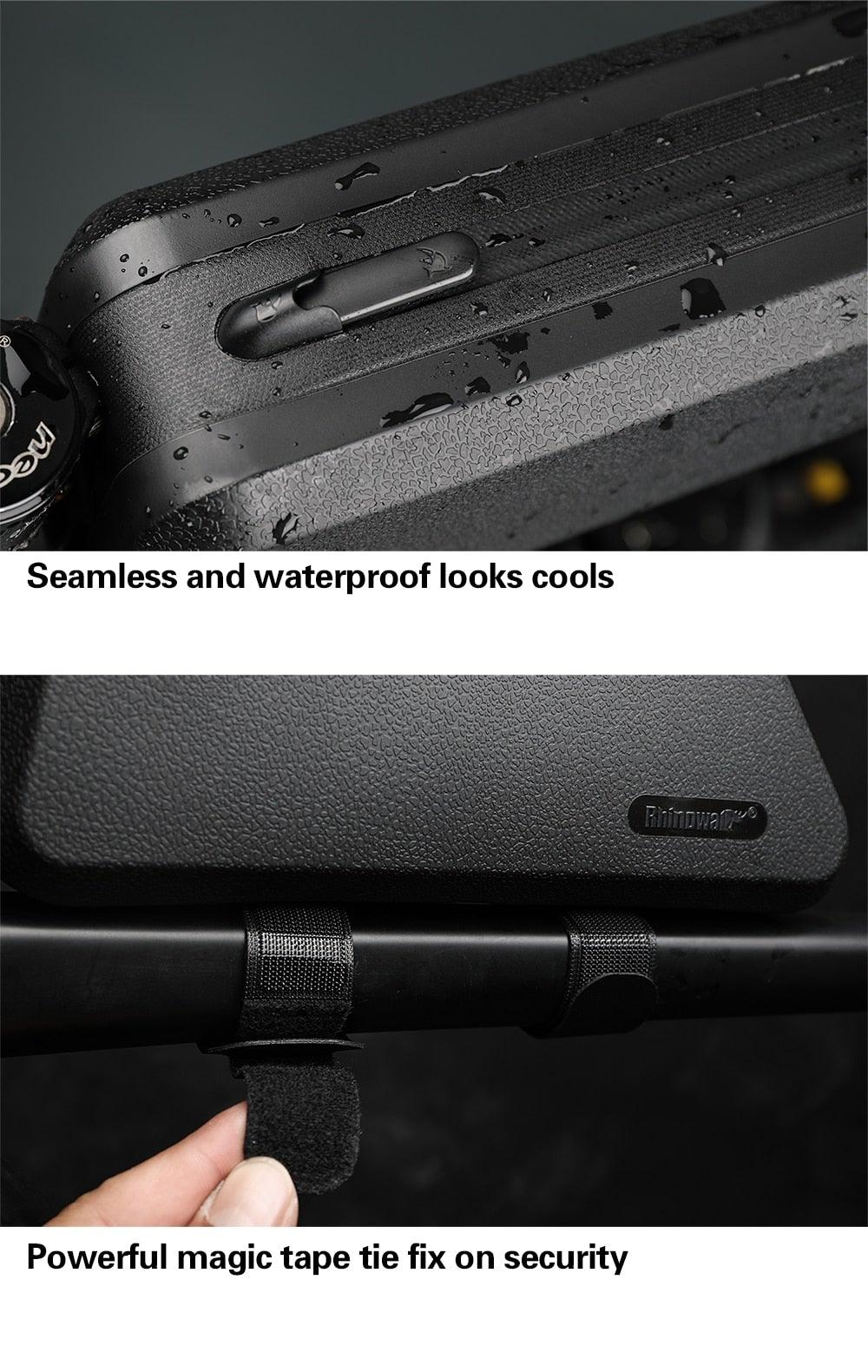Sacoche de vélo étanche pour cadre de vélo, coque rigide, sacoche de cadre stable, accessoires de vélo pour vélo de route, sacoche de cadre, sacoche de vélo étanche et stable, sacoche de vélo, accessoires de cyclisme professionnels