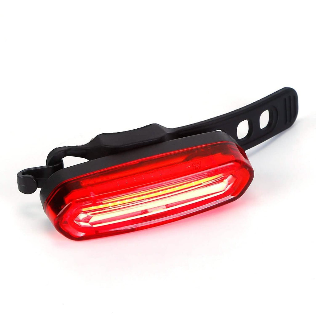 Lampe d'avertissement de vélo à LED rechargeable USB étanche