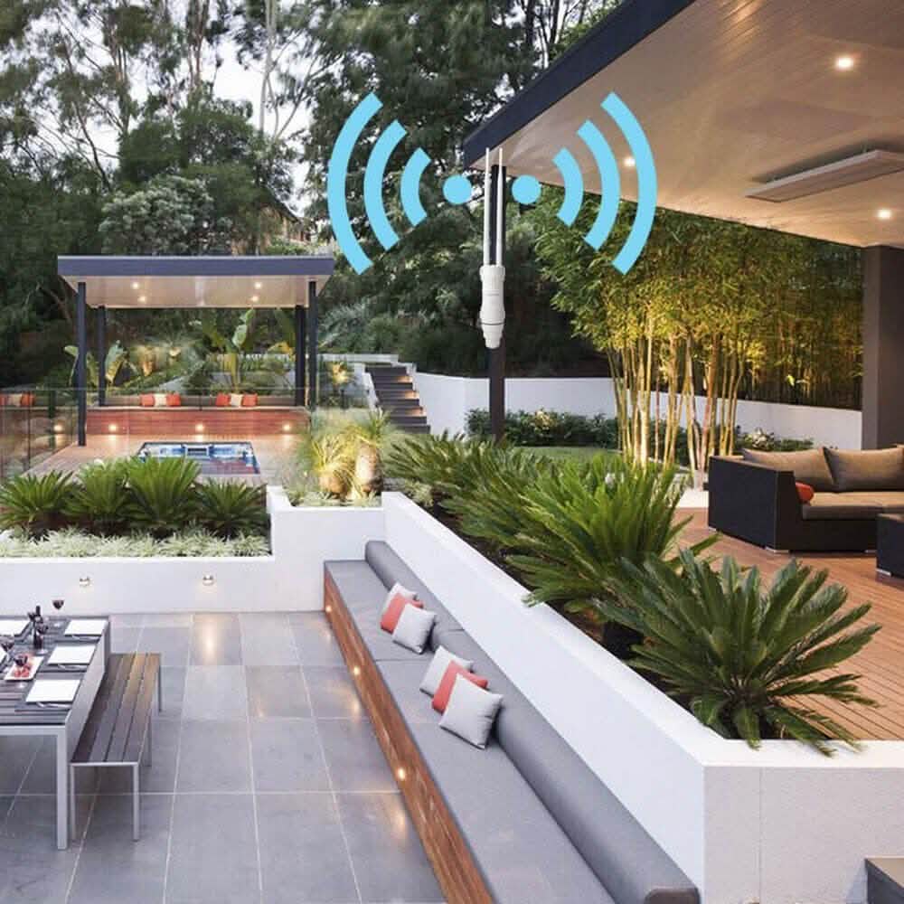 WAVLINK Répéteur WiFi Extérieur AC600 Haute Puissance Extendeur WiFi Extérieur Étanche (Reconditionné)