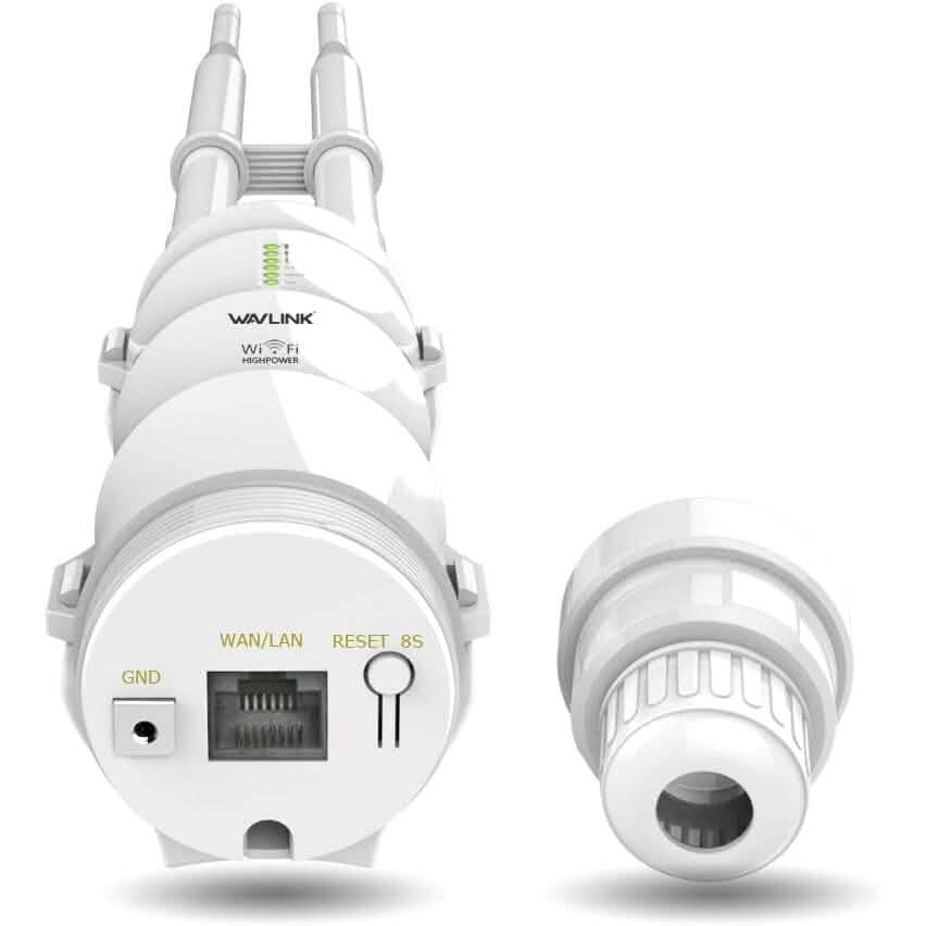 WAVLINK Répéteur WiFi Extérieur AC600 Haute Puissance Extendeur WiFi Extérieur Étanche (Reconditionné)