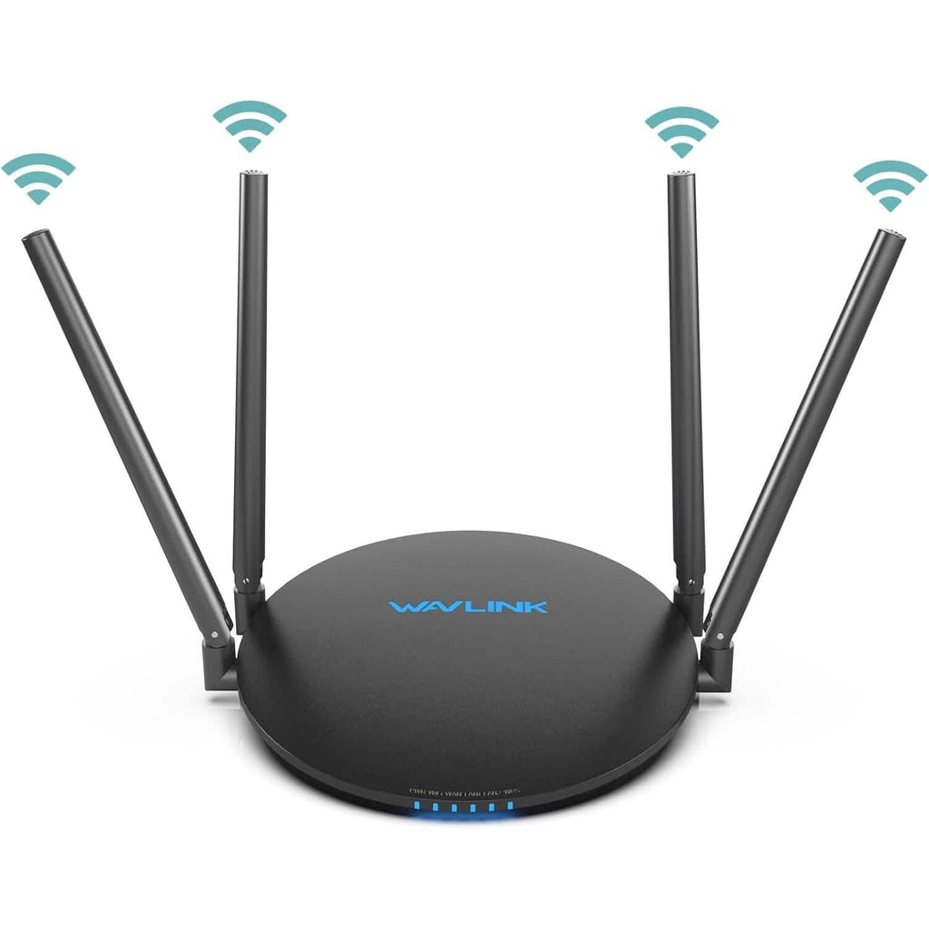 Routeur sans fil WAVLINK double bande 5 GHz + 2,4 GHz Wi-Fi 5 avec port WAN/LAN 100 Mbps (Reconditionné)