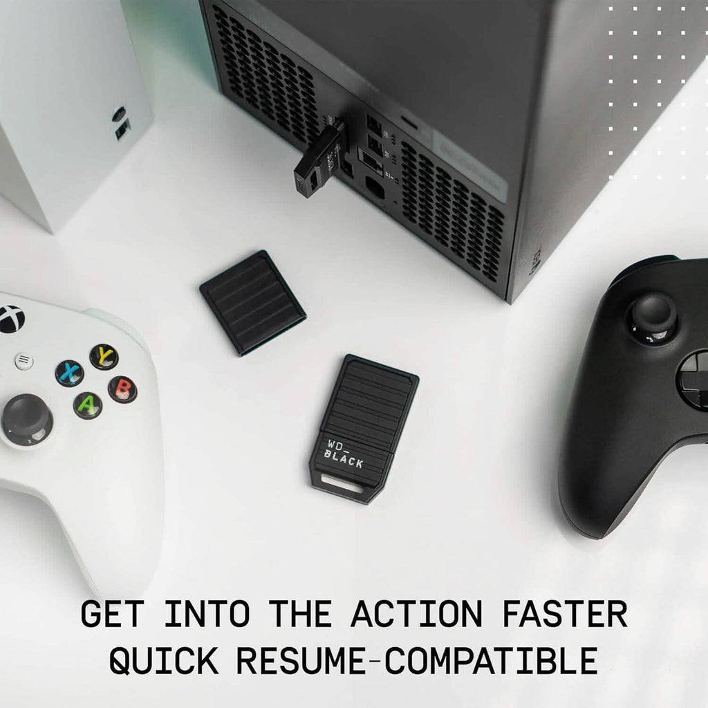 Carte d'extension de stockage WD Black C50 512 Go pour Xbox Series X|S - Disque SSD Plug & Play Quick Resume (Reconditionné)