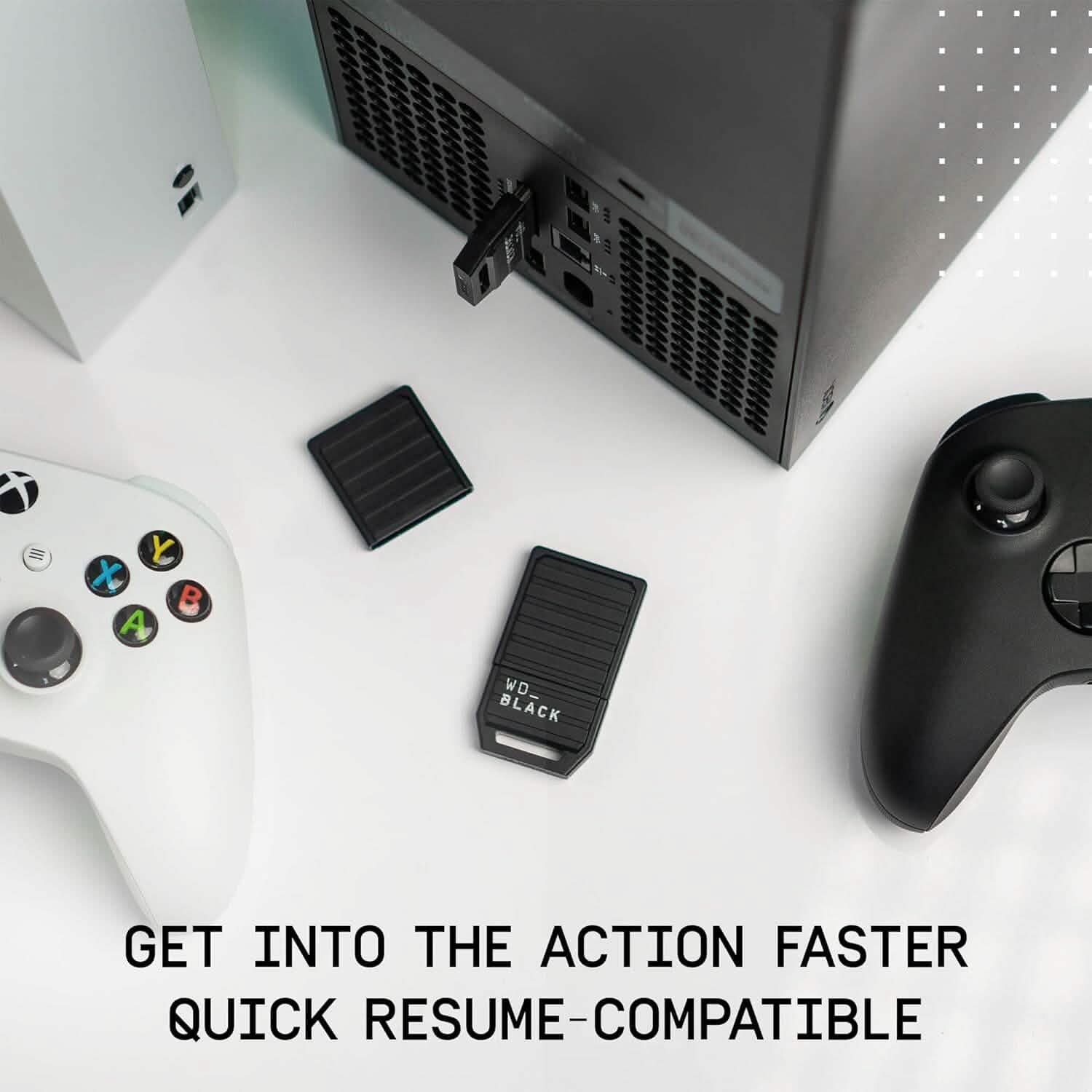 Carte d'extension de stockage WD Black C50 512 Go pour Xbox Series X|S - Disque SSD Plug & Play Quick Resume (Reconditionné)