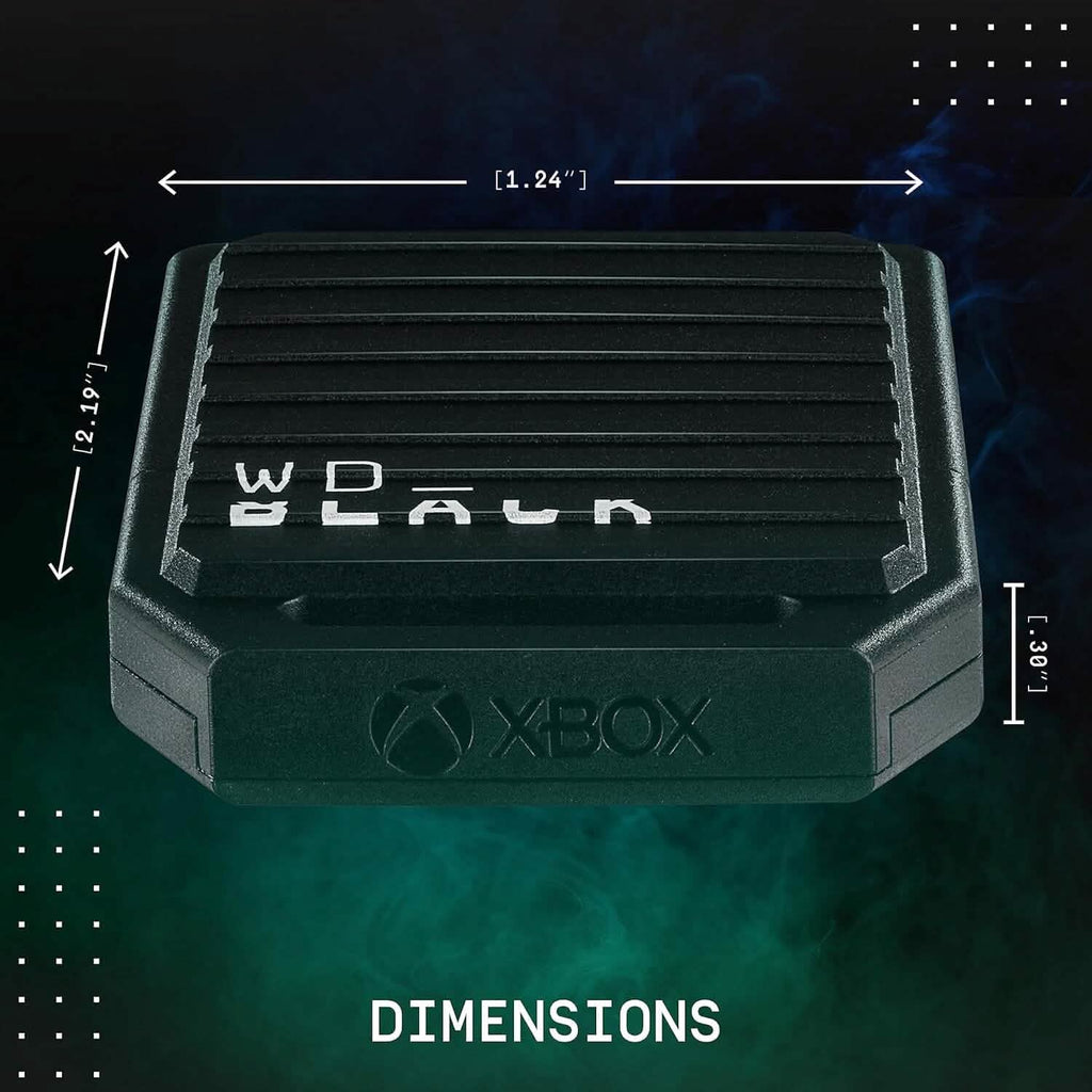 Carte d'extension de stockage WD Black C50 512 Go pour Xbox Series X|S - Disque SSD Plug & Play Quick Resume (Reconditionné)