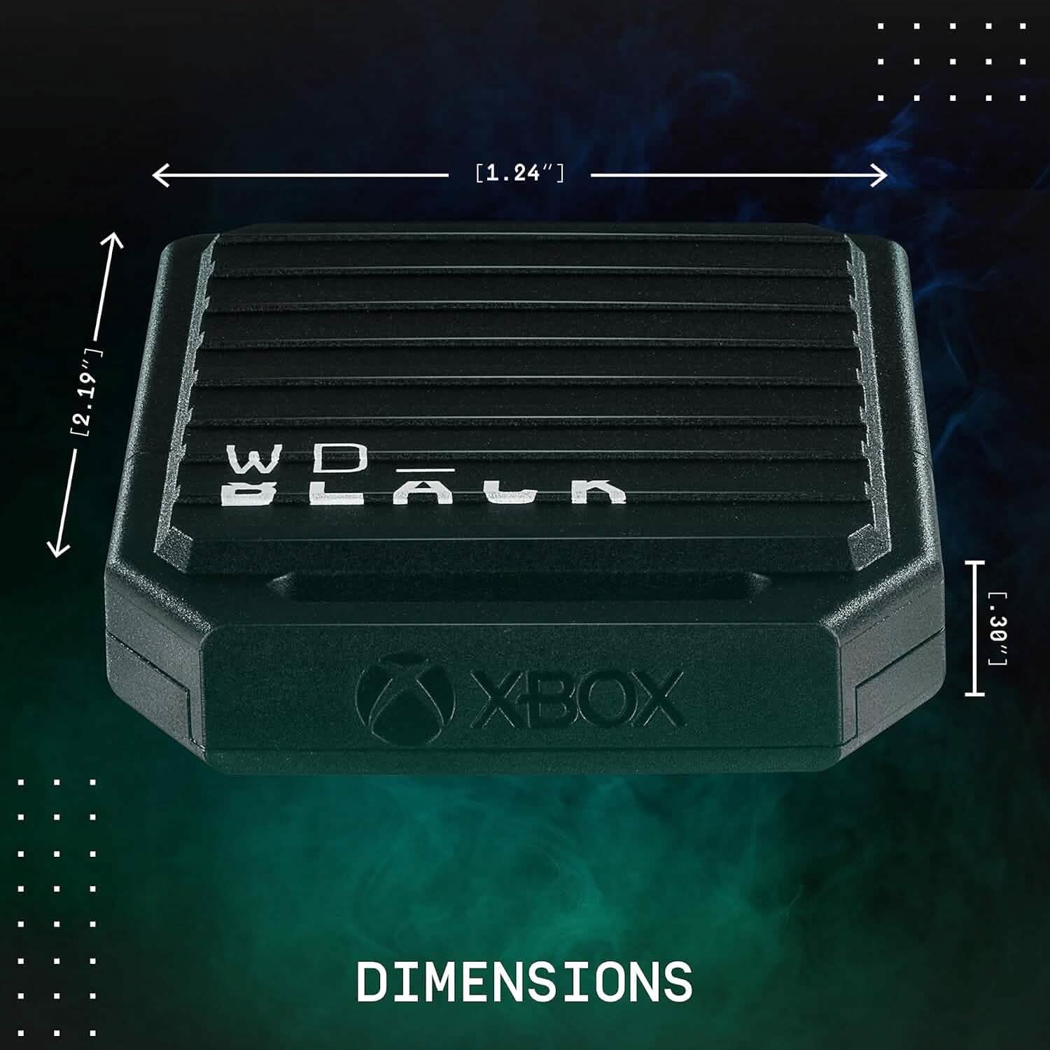 Carte d'extension de stockage WD Black C50 512 Go pour Xbox Series X|S - Disque SSD Plug & Play Quick Resume (Reconditionné)