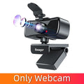 Webcam 2K Full HD Caméra Web pour PC Ordinateur Portable USB Caméra Web avec Microphone Autofocus WebCam Conférence et Appel Vidéo