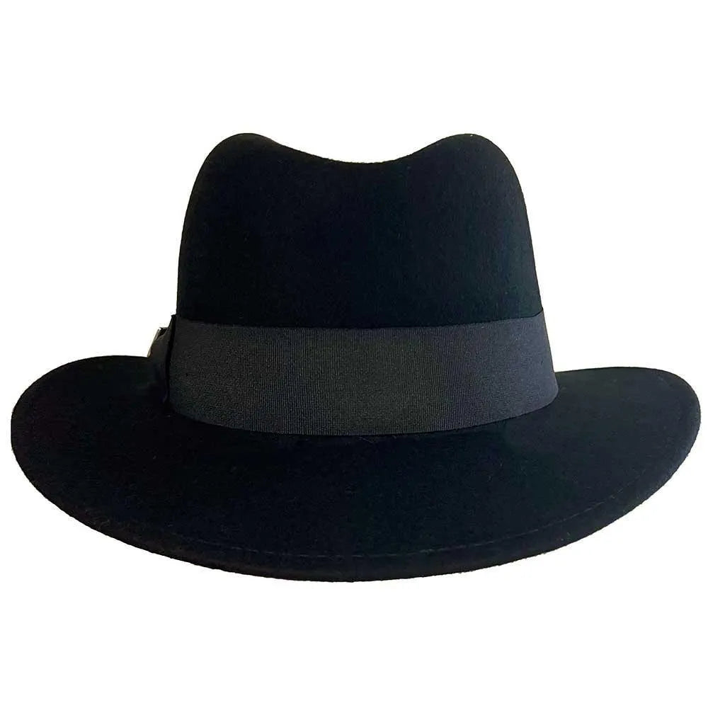 Deadwood Trading South Side - Chapeau Fedora en Laine Douce et Pliable