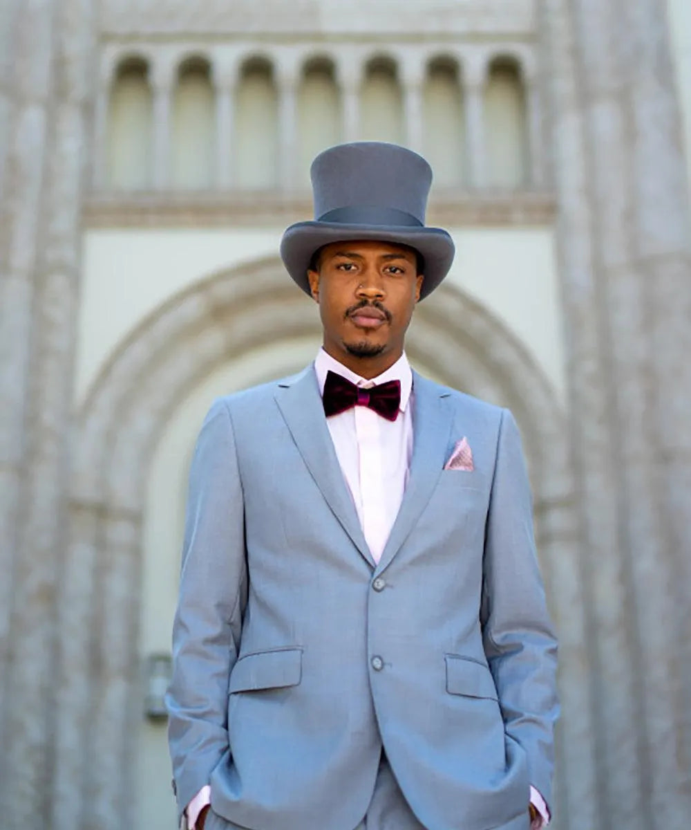 Scala Mad Hatter - Chapeau haut de forme en feutre de laine