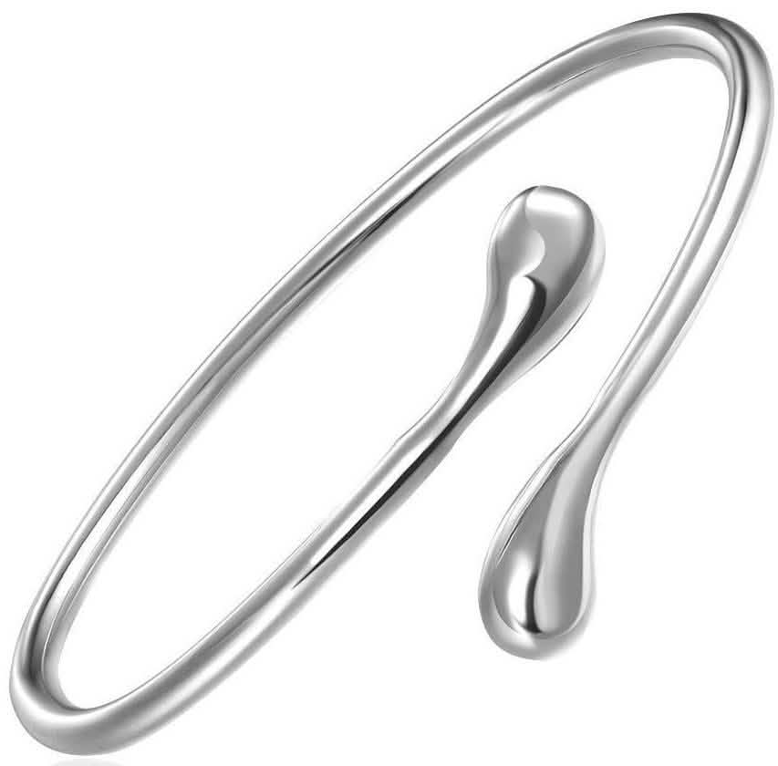 Bracelet jonc Goutte en argent sterling