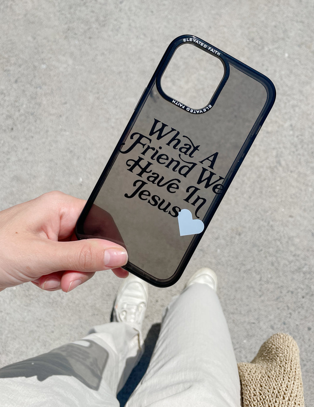 Coque de téléphone Quel ami en Jésus