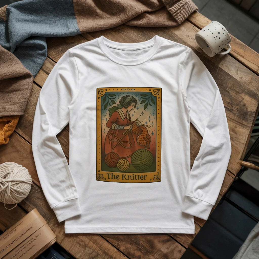 T-shirt en tricot manches longues Sorcière