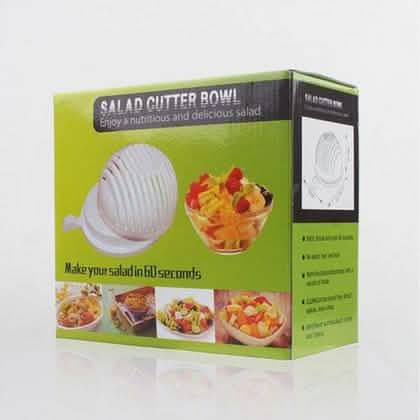 Bol Coupe-Salade Blanc