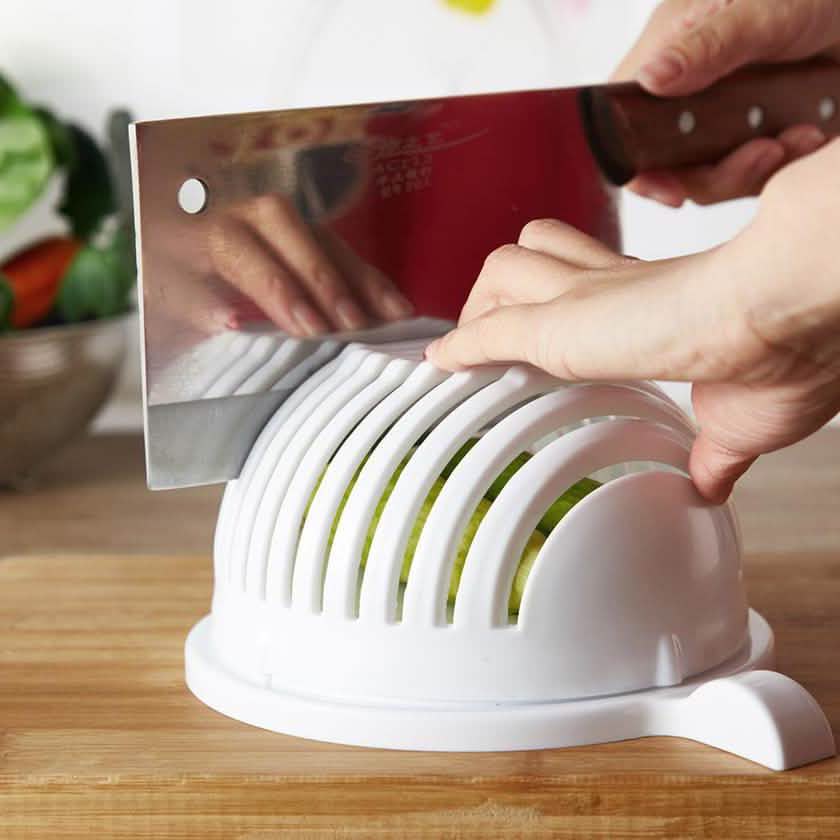 Bol Coupe-Salade Blanc