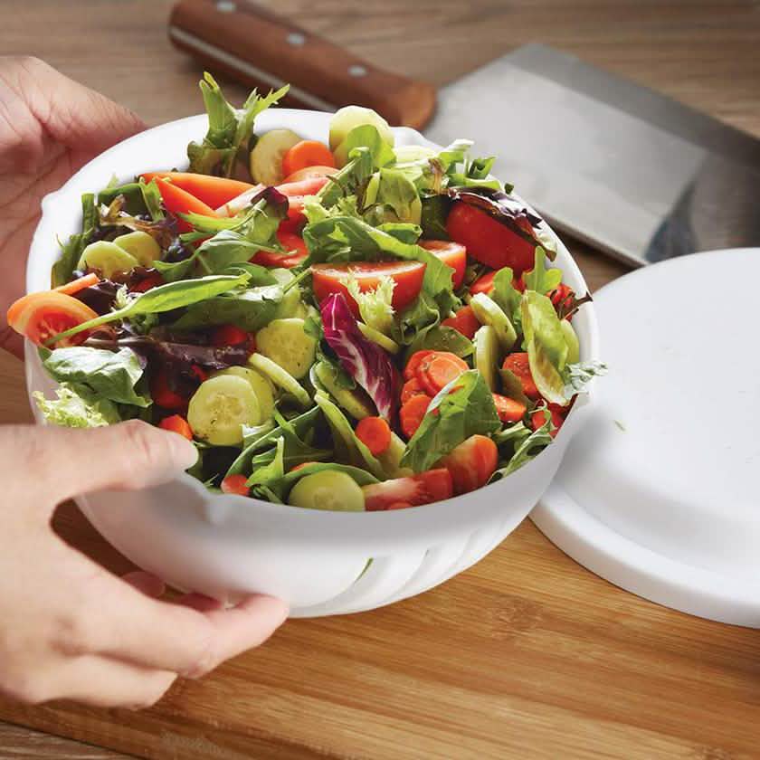 Bol Coupe-Salade Blanc