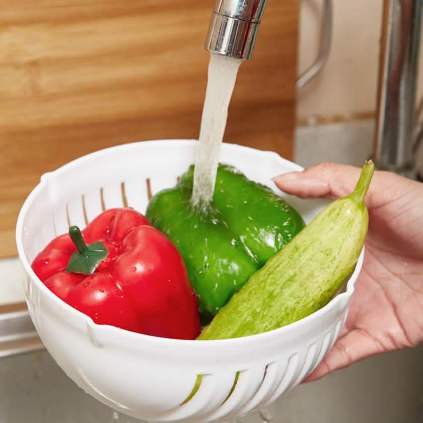Bol Coupe-Salade Blanc